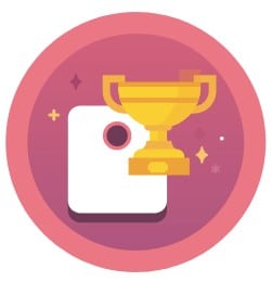 fitbit badge gewichtsdoel