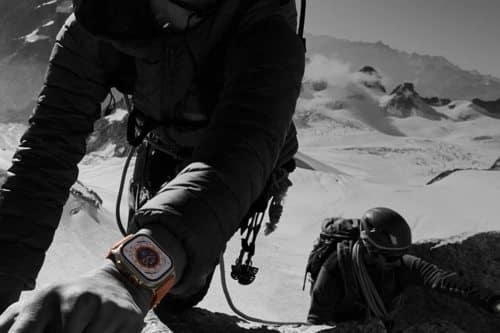 apple watch ultra bergbeklimmen