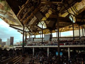 Drukke beurs