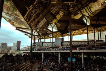 Drukke beurs