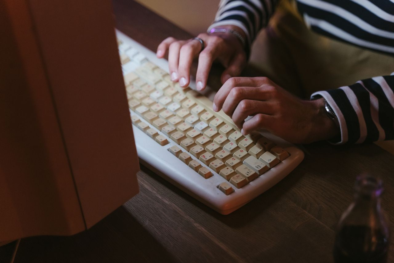 Oude computer